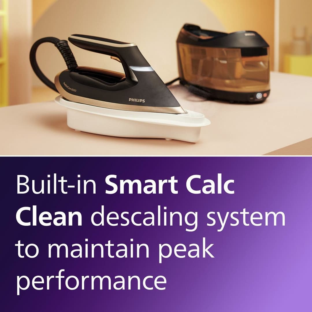 Philips PerfectCare 6000 Steam Generator Iron Gold - Image 9