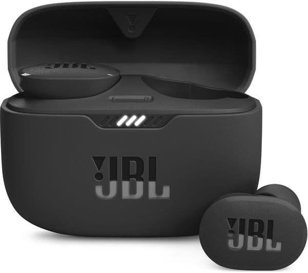 JBL Tune 130NC Wireless Earbuds Black - Image 1