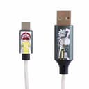 Rick and Morty USB to Lightning Charging & Data Sync Cable With Flowing Night 1.2M thumbnail 3