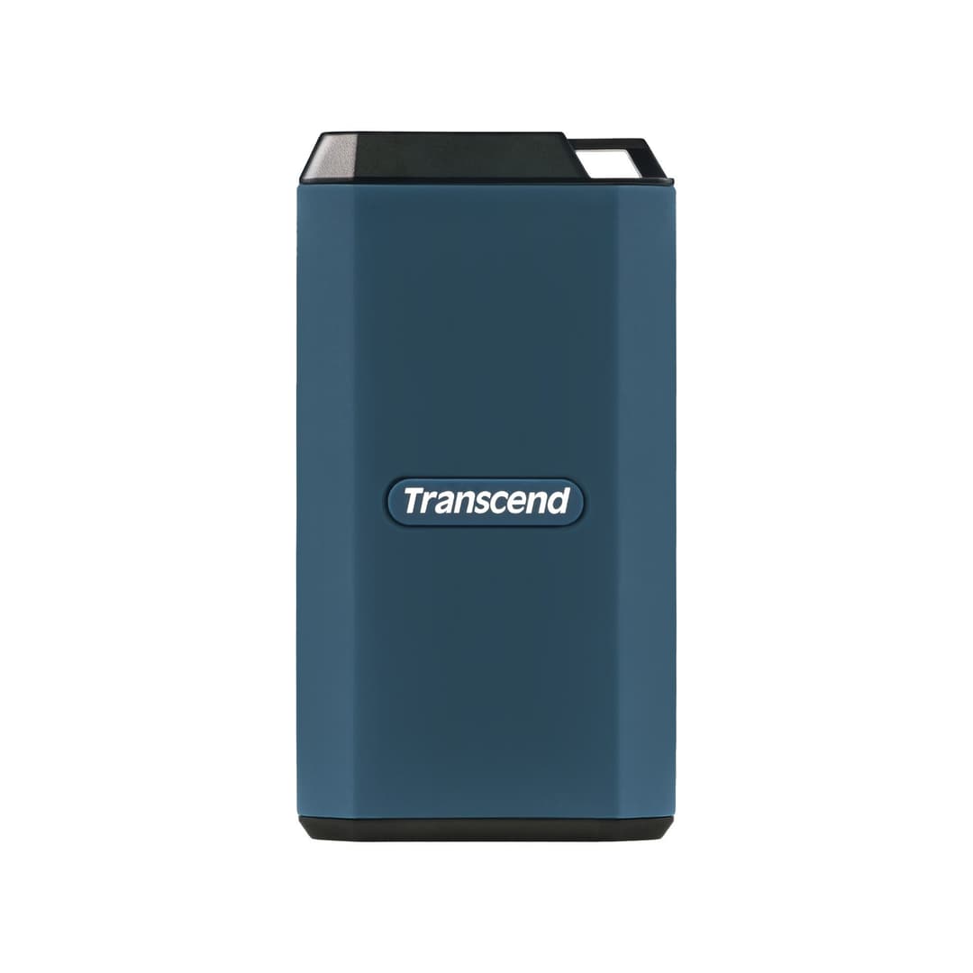 4TB Transcend ESD410C Portable SSD USB Type-A/Type-C Rugged Water-Resistant Dark Blue - Image 3