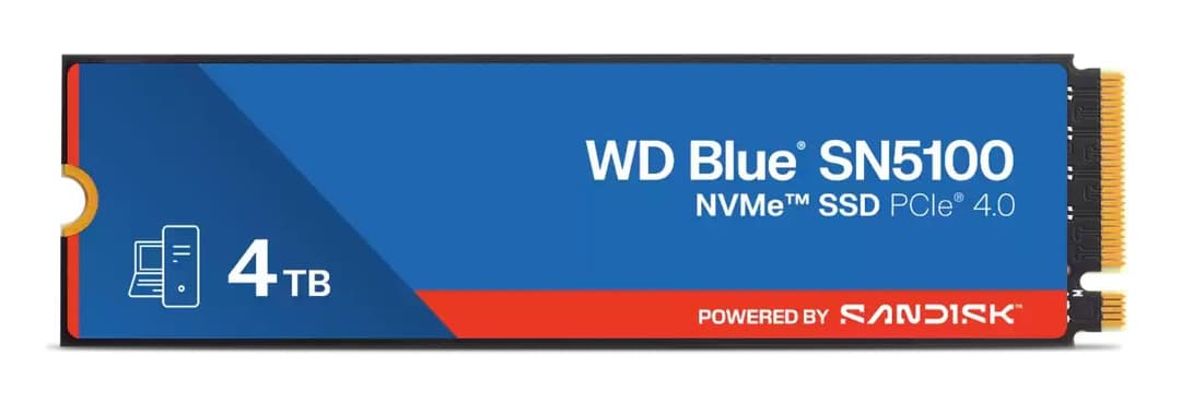 Western Digital 4TB WD Blue® SN5100 NVMe™ SSD - Image 1
