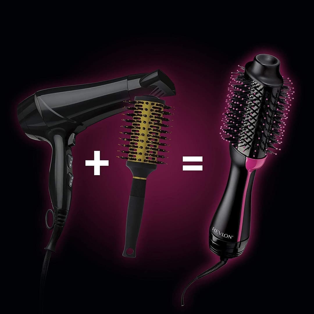 Revlon Salon One Step Hair Dryer and Volumiser - Black - Image 5