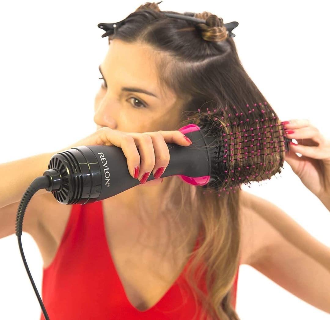 Revlon Salon One Step Hair Dryer and Volumiser - Black - Image 6