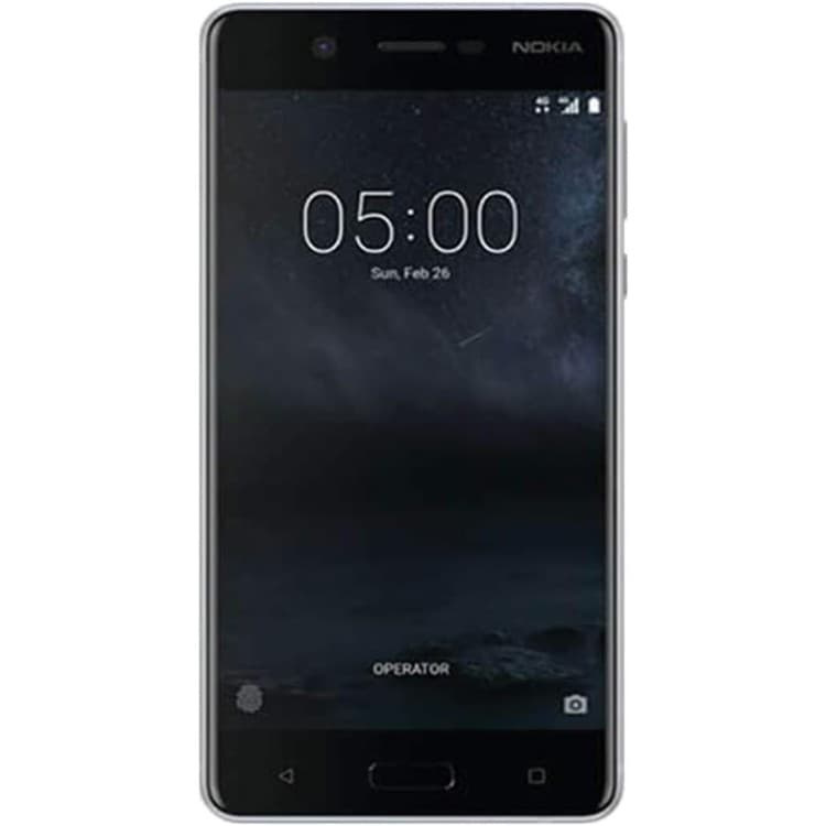Nokia 5 SIM Free Android Smartphone – Silver - Image 1