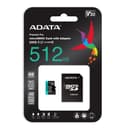 512GB AData Premier Pro microSDXC CL10 UHS-I U3 V30 A2 Memory Card with SD Adapter thumbnail 4