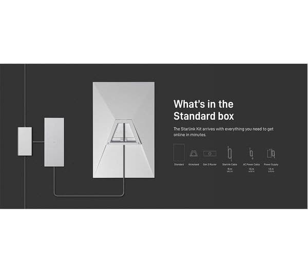 Starlink Standard Kit Satellite Internet White - Image 10
