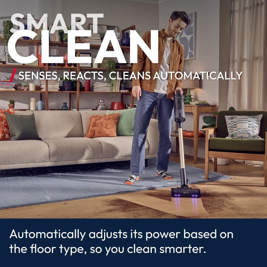 Hoover HF610P Cordless Vacuum Cleaner - Black/Metallic Gold - Image 3