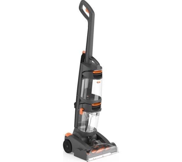 VAX W86-DP-B Dual Power Upright Carpet Cleaner - Grey & Orange - Image 1