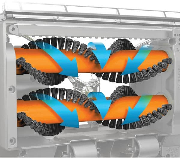 VAX W86-DP-B Dual Power Upright Carpet Cleaner - Grey & Orange - Image 2