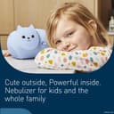 Omron Nami Cat NE-C303K-KDUK Compressor Nebuliser - Light Blue thumbnail 2