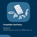 Omron Nami Cat NE-C303K-KDUK Compressor Nebuliser - Light Blue thumbnail 8