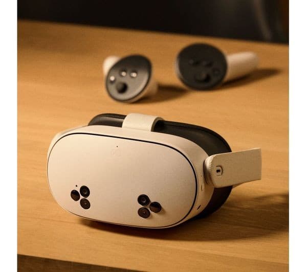 Meta Quest 3S VR Headset 128GB White - Image 2