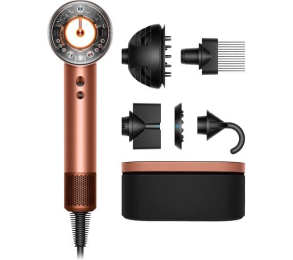 Dyson Supersonic Nural Amber Silk with Diffuser