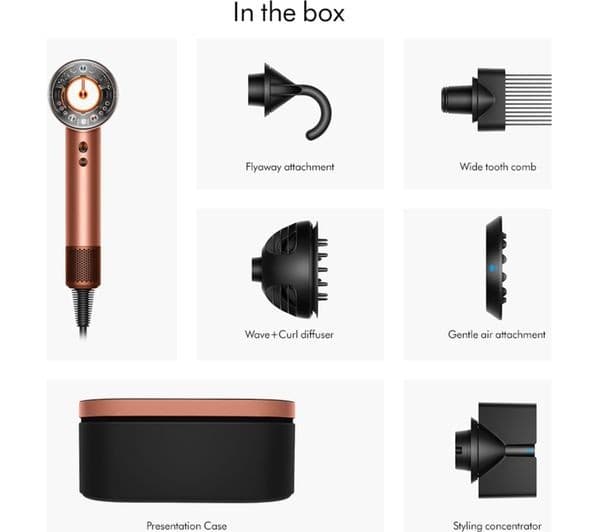 Dyson Supersonic Nural Amber Silk with Diffuser - Image 8