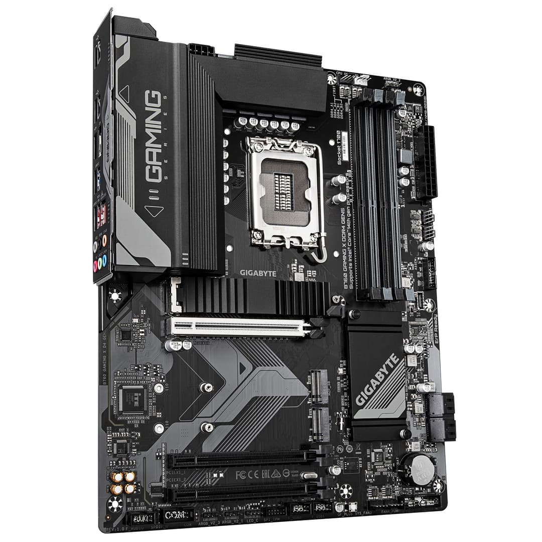 GIGABYTE B760 GAMING X DDR4 GEN5 Motherboard - Supports 14th Gen. Intel Core CPUs, 8+1+1 phases VRM, up to 5333MHz DDR4 (OC), 3xPCIe 4.0 M.2, 2.5GbE LAN, USB 3.2 Gen 2 - Image 3