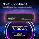 Crucial P310 1 TB M.2 PCI Express 4.0 NVMe thumbnail 2