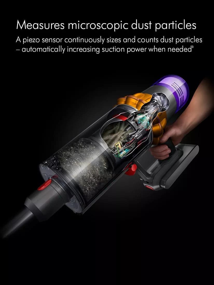 Dyson V15 Detect Absolute Cordless Vacuum Yellow & Nickel - Image 6