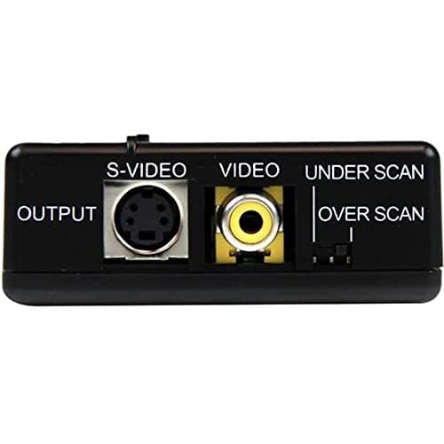 StarTech VGA2VID High Resolution VGA to Composite or S-Video Converter - Black - Image 3