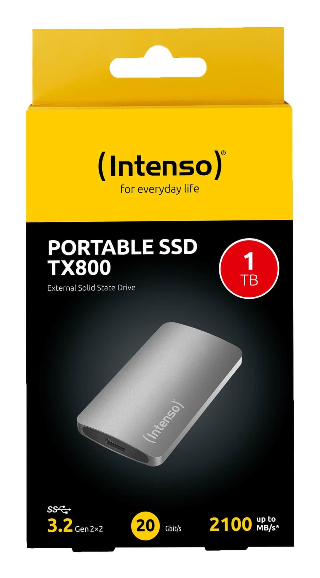 Intenso TX800 1 TB USB Type-C USB 3.2 Gen 2x2 Anthracite - Image 5
