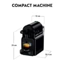 Nespresso DeLonghi EN 80.B - Inissia Capsule Coffee Pod Machine - Black thumbnail 2