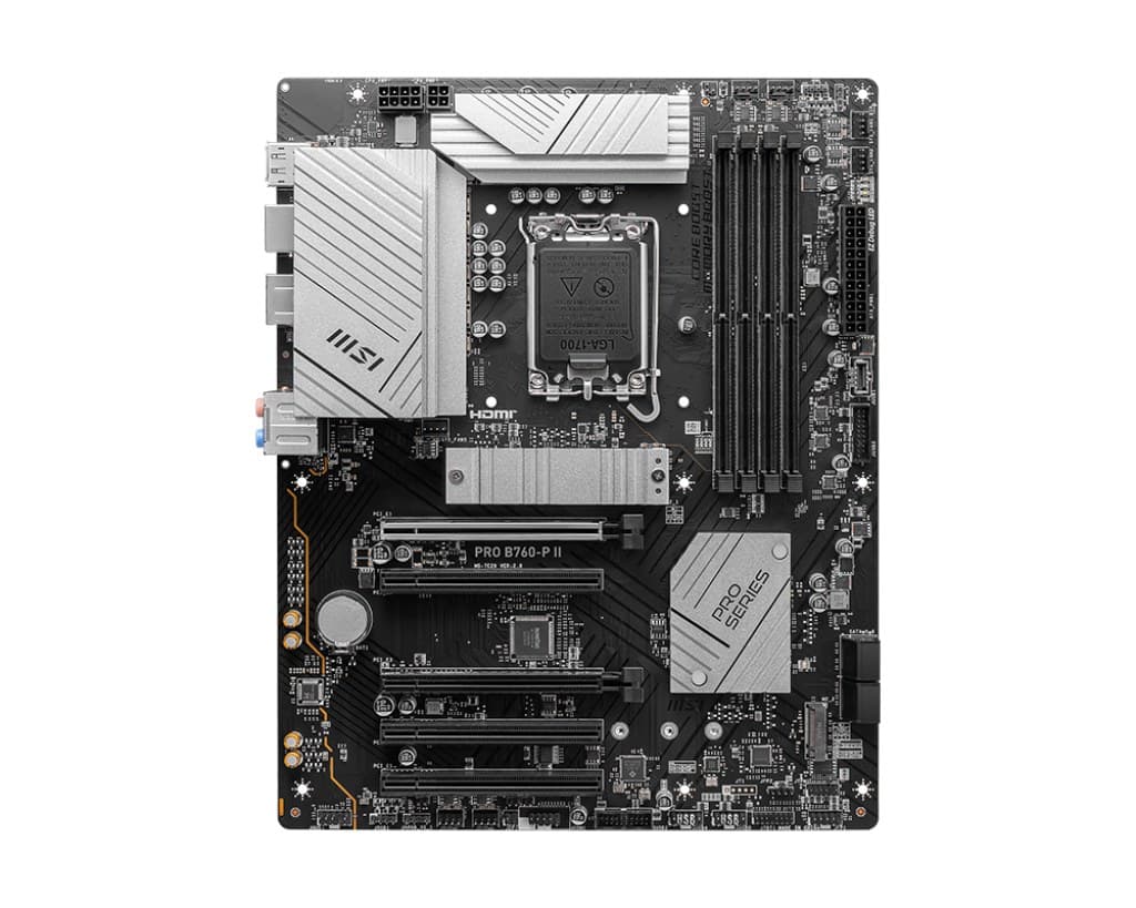 MSI PRO B760-P II motherboard Intel B760 LGA 1700 ATX - Image 1