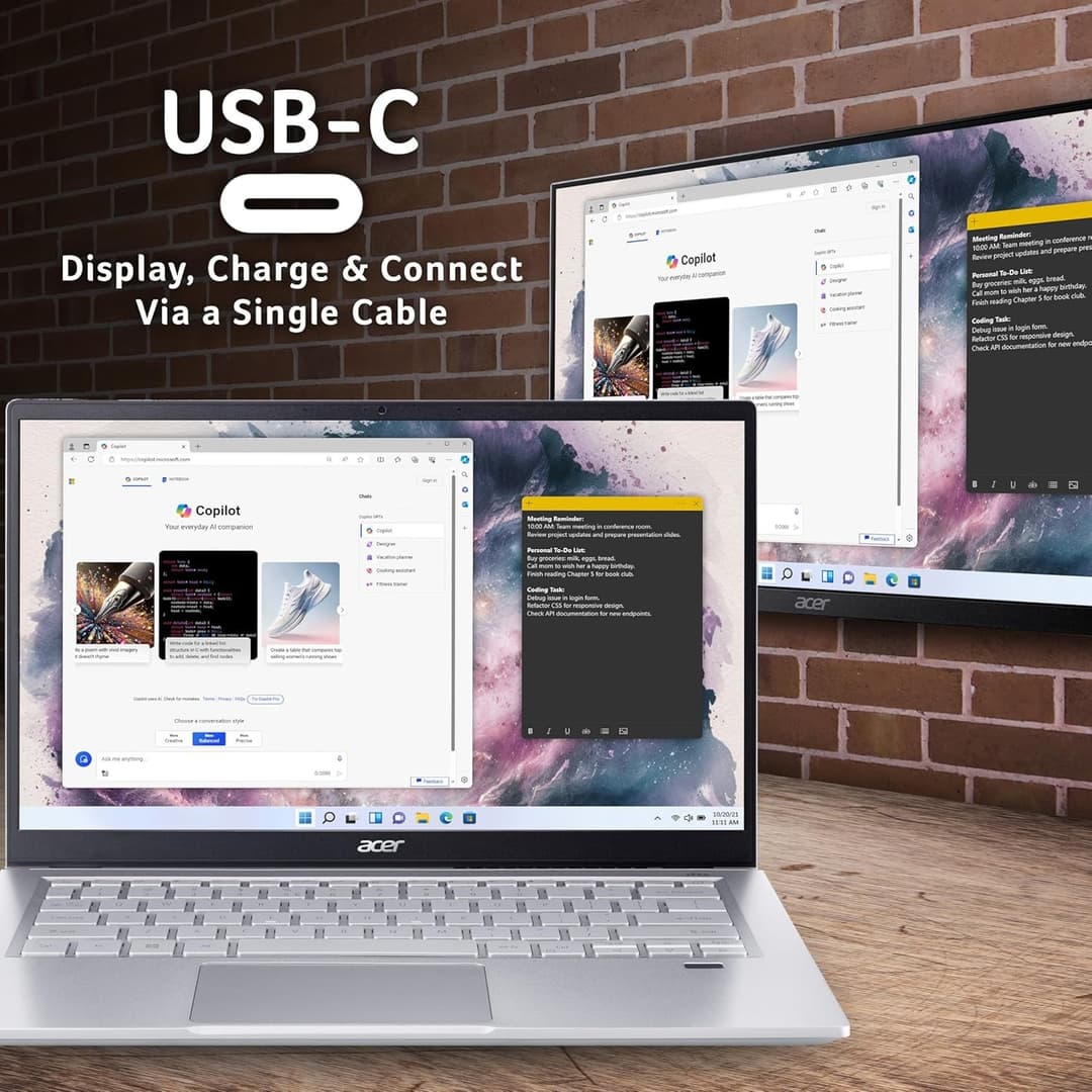 Acer Swift 3 SF314-43 Ryzen 5 5500U 16GB 512GB Silver - Image 5