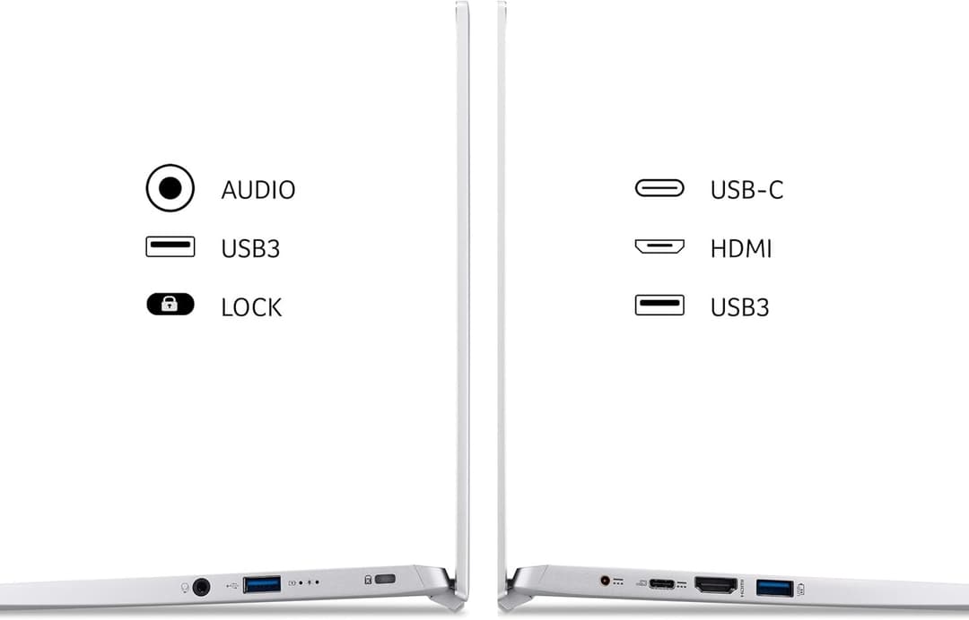 Acer Swift 3 SF314-43 Ryzen 5 5500U 16GB 512GB Silver - Image 9