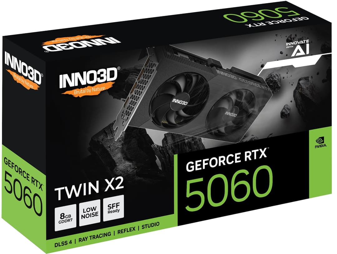 INNO3D GeForce RTX 5060 Twin X2 NVIDIA 8 GB GDDR7 - Image 2