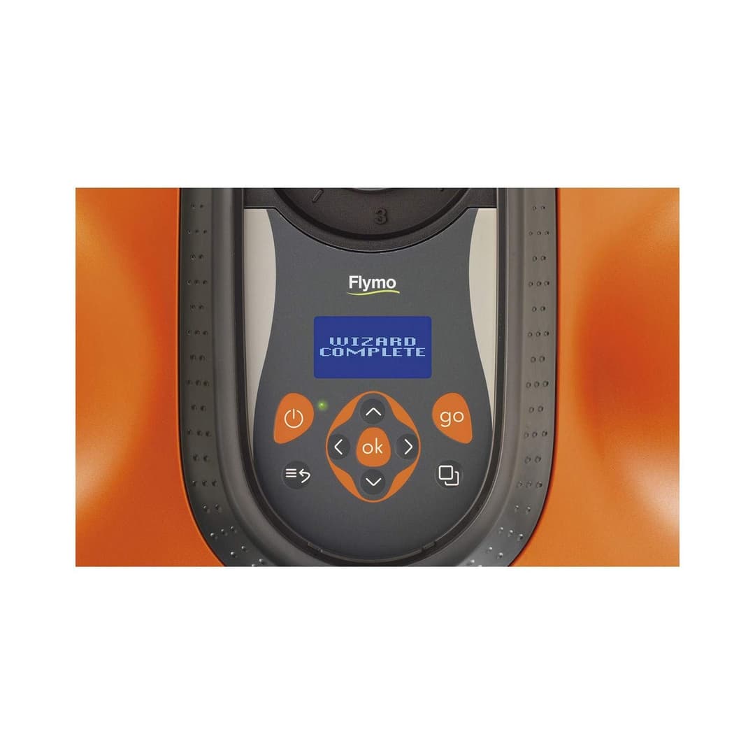 Flymo EasiLife 800 Robotic Lawn Mower - Orange and Grey - Image 6
