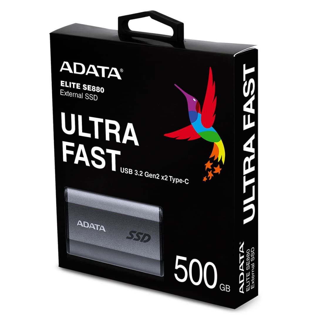 ADATA SE880 500 GB USB Type-C 3.2 Gen 2 (3.1 Gen 2) Wi-Fi Grey - Image 6