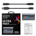 ADATA SE880 500 GB USB Type-C 3.2 Gen 2 (3.1 Gen 2) Wi-Fi Grey thumbnail 7