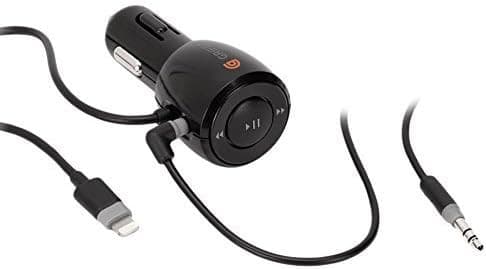 Griffin iTrip AUX/Lightning Adapter with Autopilot - Black - Image 1