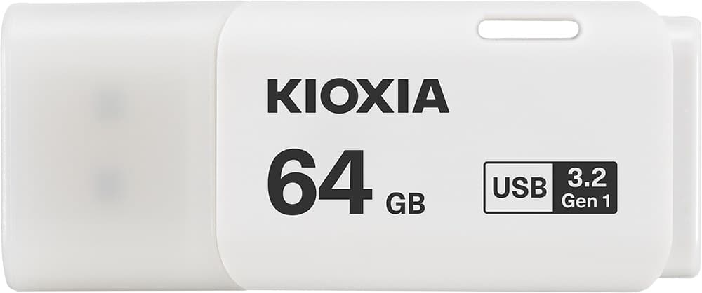 Kioxia TransMemory U301 USB flash drive 64 GB USB Type-A 3.2 Gen 1 (3.1 Gen 1) White - Image 1
