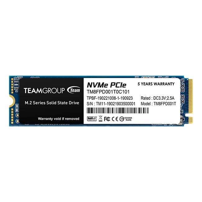 Team Group MP33 PRO M.2 1 TB PCI Express 3.0 3D NAND NVMe - Image 1