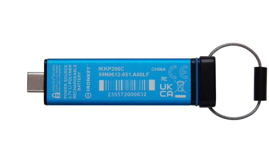 Kingston Technology IronKey 64GB USB-C Keypad 200C, FIPS 140-3 Lvl 3 (Pending) AES-256 - Image 2