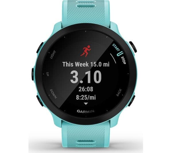 Garmin Forerunner 55 GPS Smartwatch Aqua - Image 2