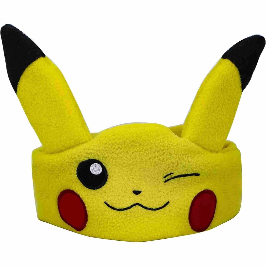 Pokémon Pikachu Kid's Fleece Audio Band Washable Wired Headphones - Image 2
