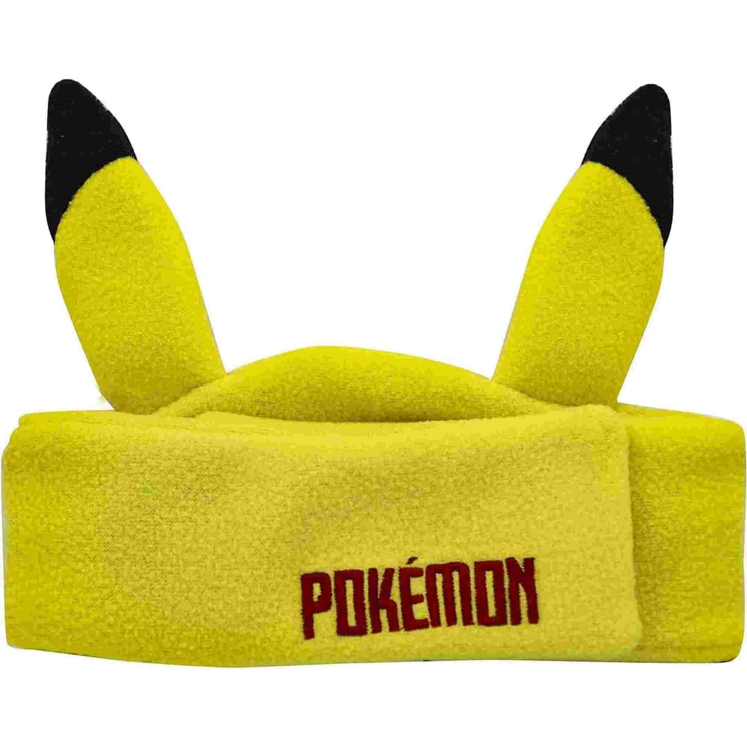Pokémon Pikachu Kid's Fleece Audio Band Washable Wired Headphones - Image 3