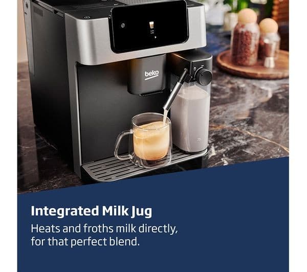 Beko CEG7304X CaffeExperto Espresso Machine Black - Image 4
