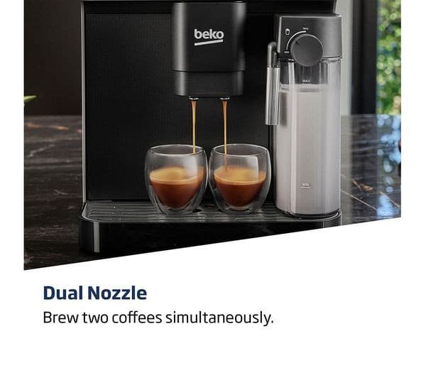 Beko CEG7304X CaffeExperto Espresso Machine Black - Image 6