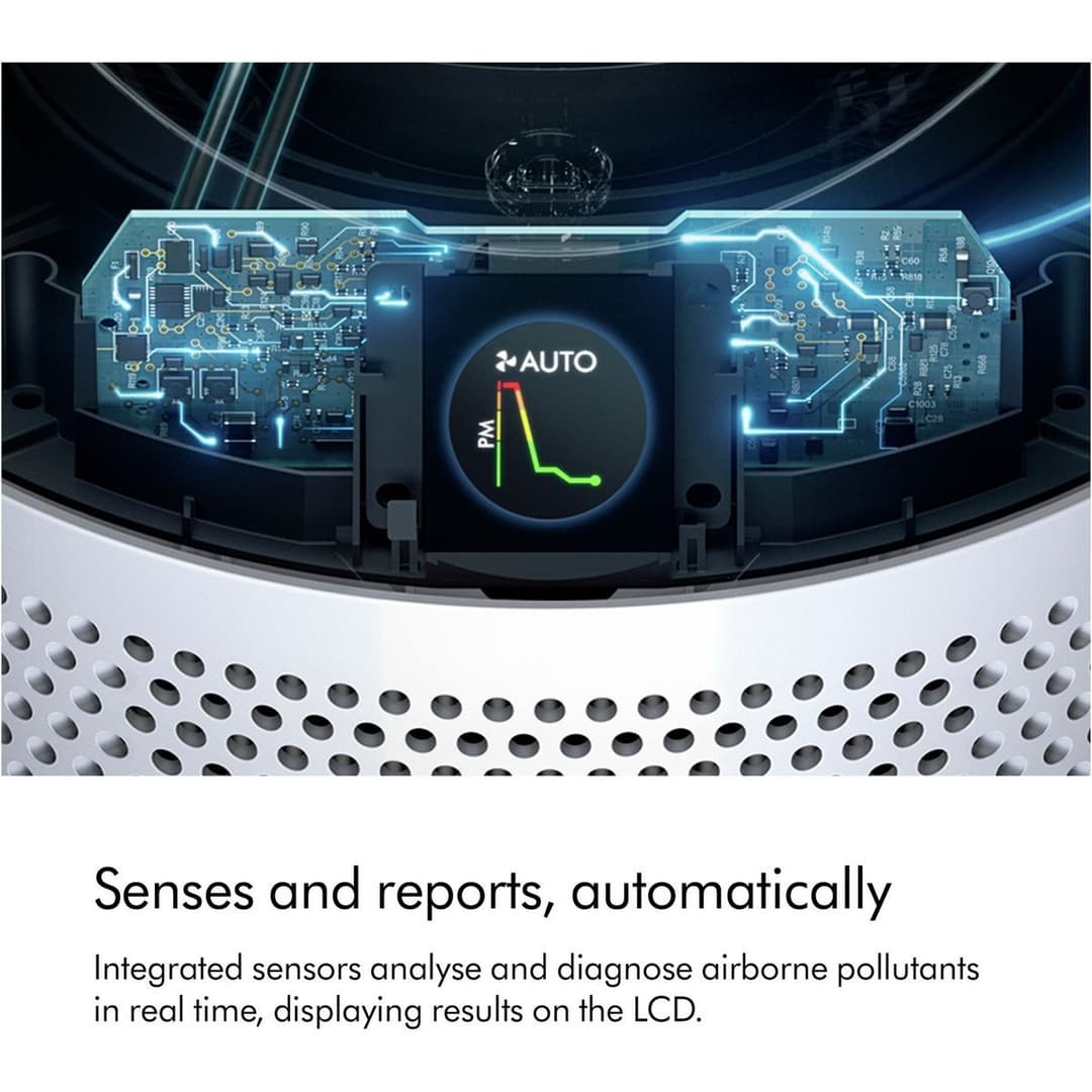 Dyson HP10 Hot+Cool Air Purifier Silver/White - Image 6