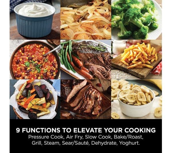 Ninja Foodi OP350UK Multi Cooker 6L Black - Image 2