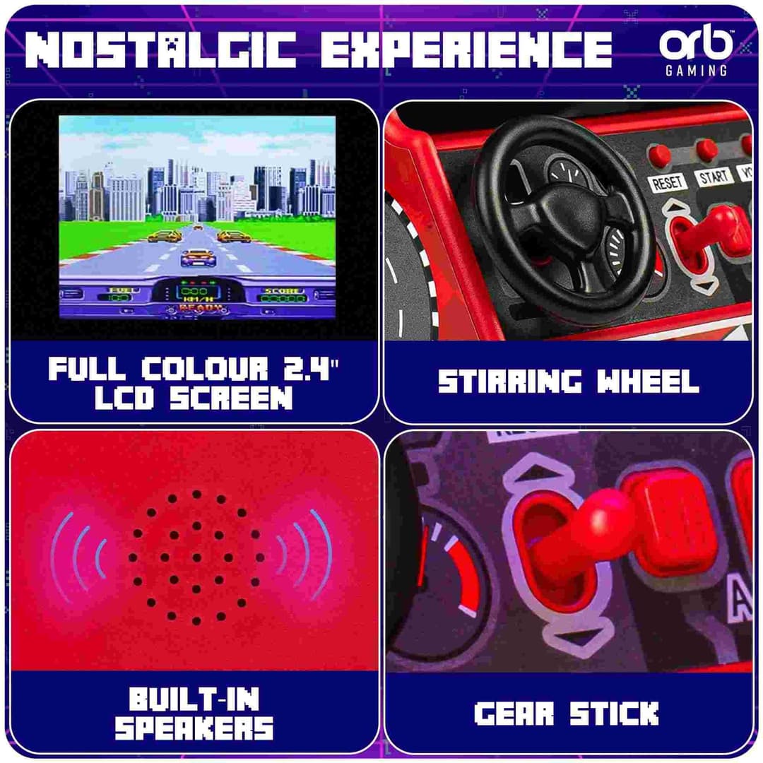 Orb - Retro Mini Racing Arcade Machine (30 Games) - Image 3