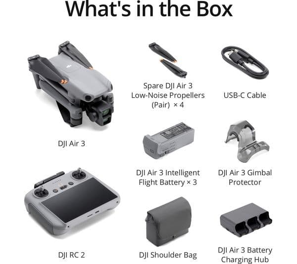 DJI Air 3 Drone Grey - Image 3
