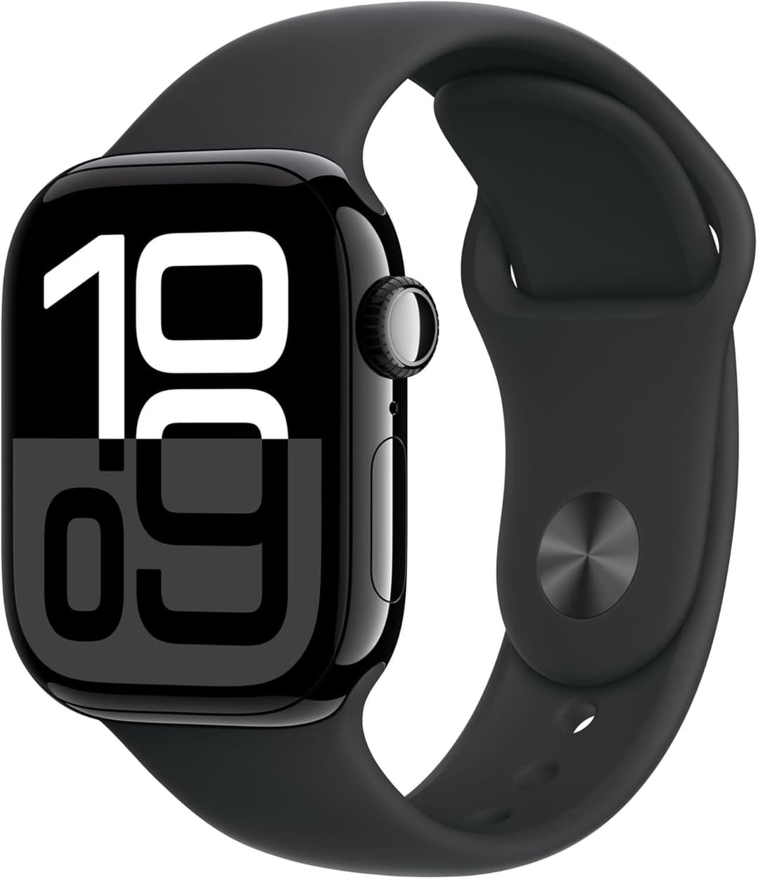 Apple Watch Series 10 GPS 42 mm Smartwatch with Jet Black Aluminium Case - Image 1
