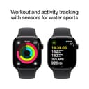 Apple Watch Series 10 GPS 42 mm Smartwatch with Jet Black Aluminium Case thumbnail 10