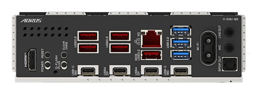 GIGABYTE X870E AORUS PRO X3D Motherboard - Supports AMD Ryzen 9000 CPUs, 18+2+2 Phases Digital VRM, up to 9000Hz DDR5 (OC), 2xPCIe 5.0 + 2xPCIe 4.0, Wi-Fi 7, 5GbE LAN, USB 4 - Image 6