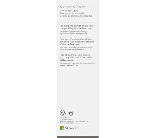 Microsoft Surface Go 24W Power Supply Charger - Image 4