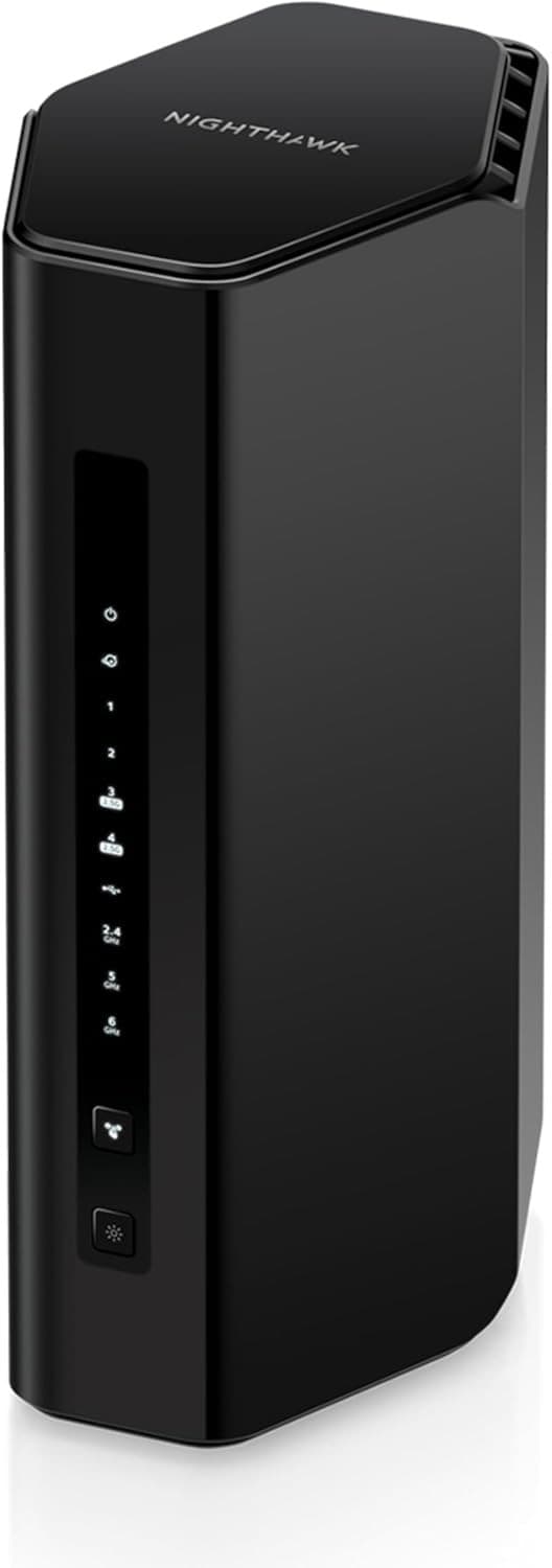NETGEAR Nighthawk RS300 WiFi 7 Router Black - Image 1