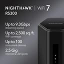 NETGEAR Nighthawk RS300 WiFi 7 Router Black thumbnail 10